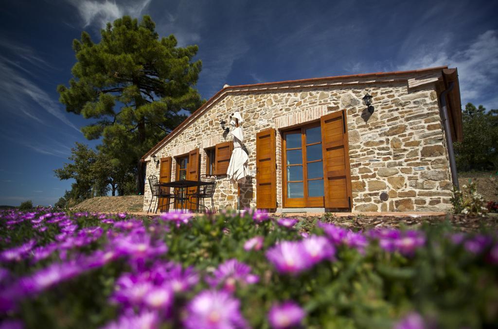 네론톨라 Tenuta Angelici Winery Casa Contea With Pool And Panoramic Pool Cortona 빌라 객실 사진